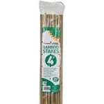 Grower&#39;s Edge Natural Bamboo 4 ft - 25/Bag (20 Bags/Bundle)