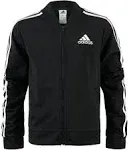 Adidas Girls' Tricot Bomber Jacket - Black