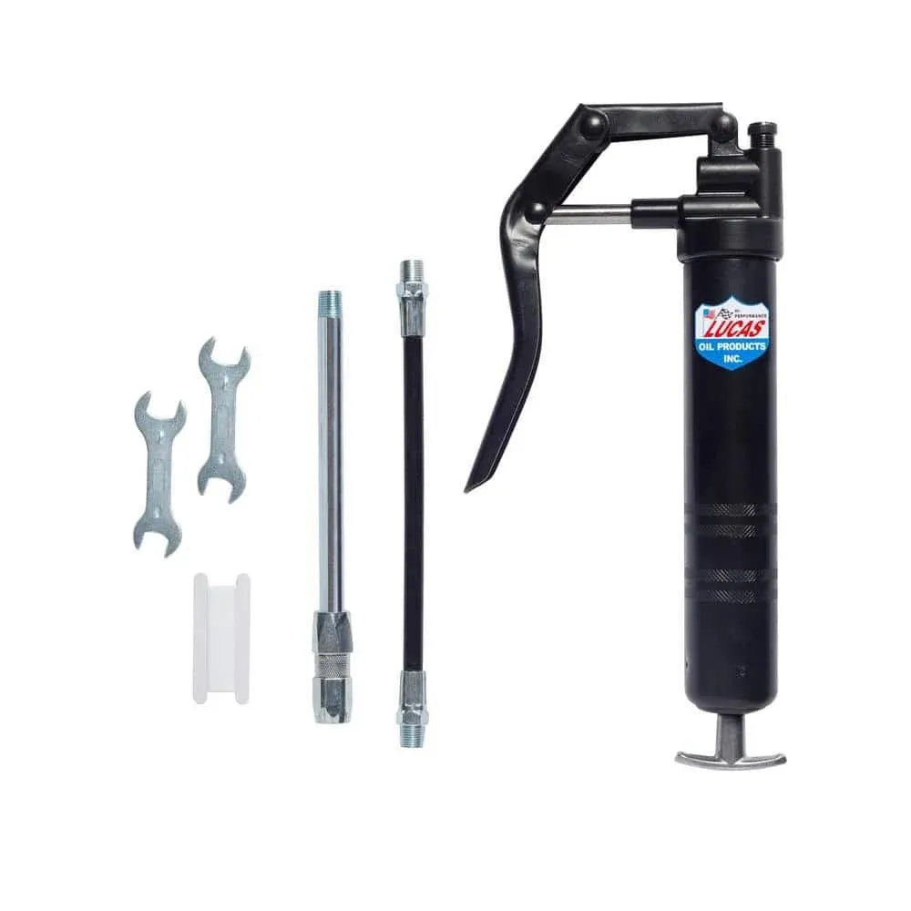 UForce / ZForce Lucas Oil Mini Grease Gun | Hardline Products L314-ECFO-SSS