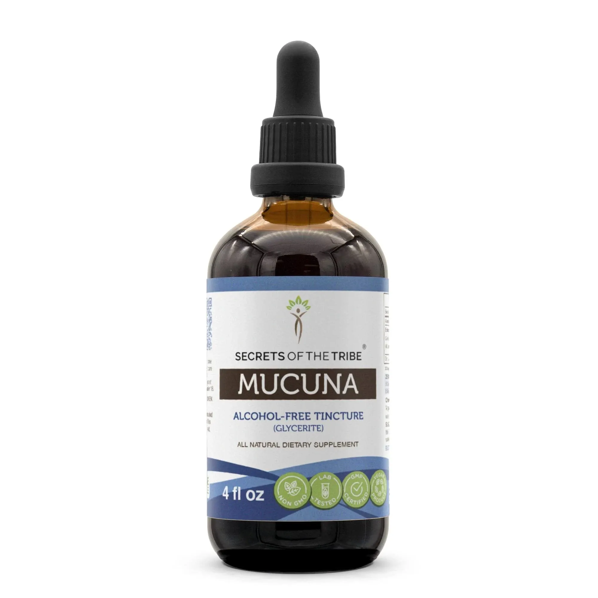 Mucuna Tincture Alcohol-Free Liquid Extract, Organic Mucuna (Mucuna Pruriens ...