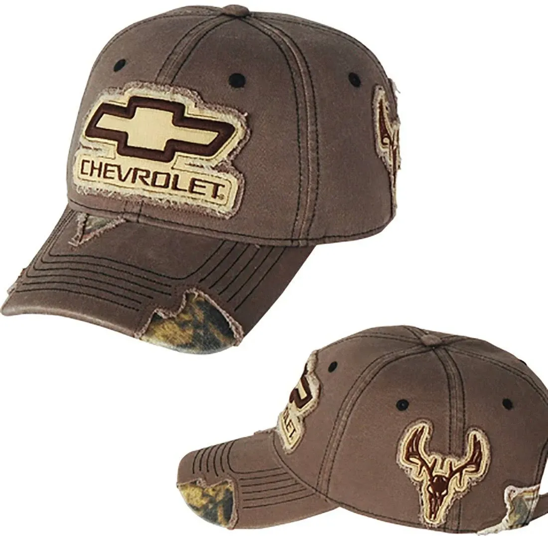 GM Licensed Chevrolet Bowtie Camo - Brown