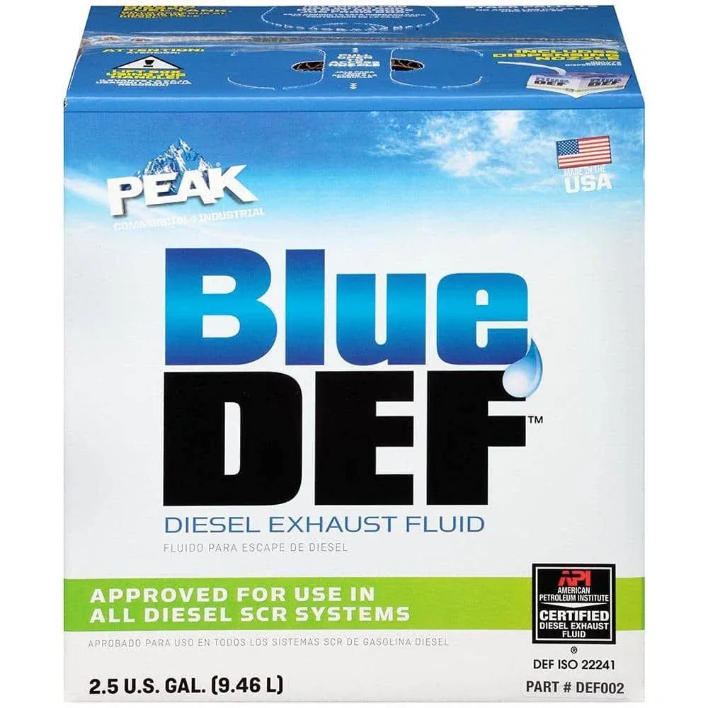 Blue Def, Diesel Exhaust Fluid, 2.5 Gal