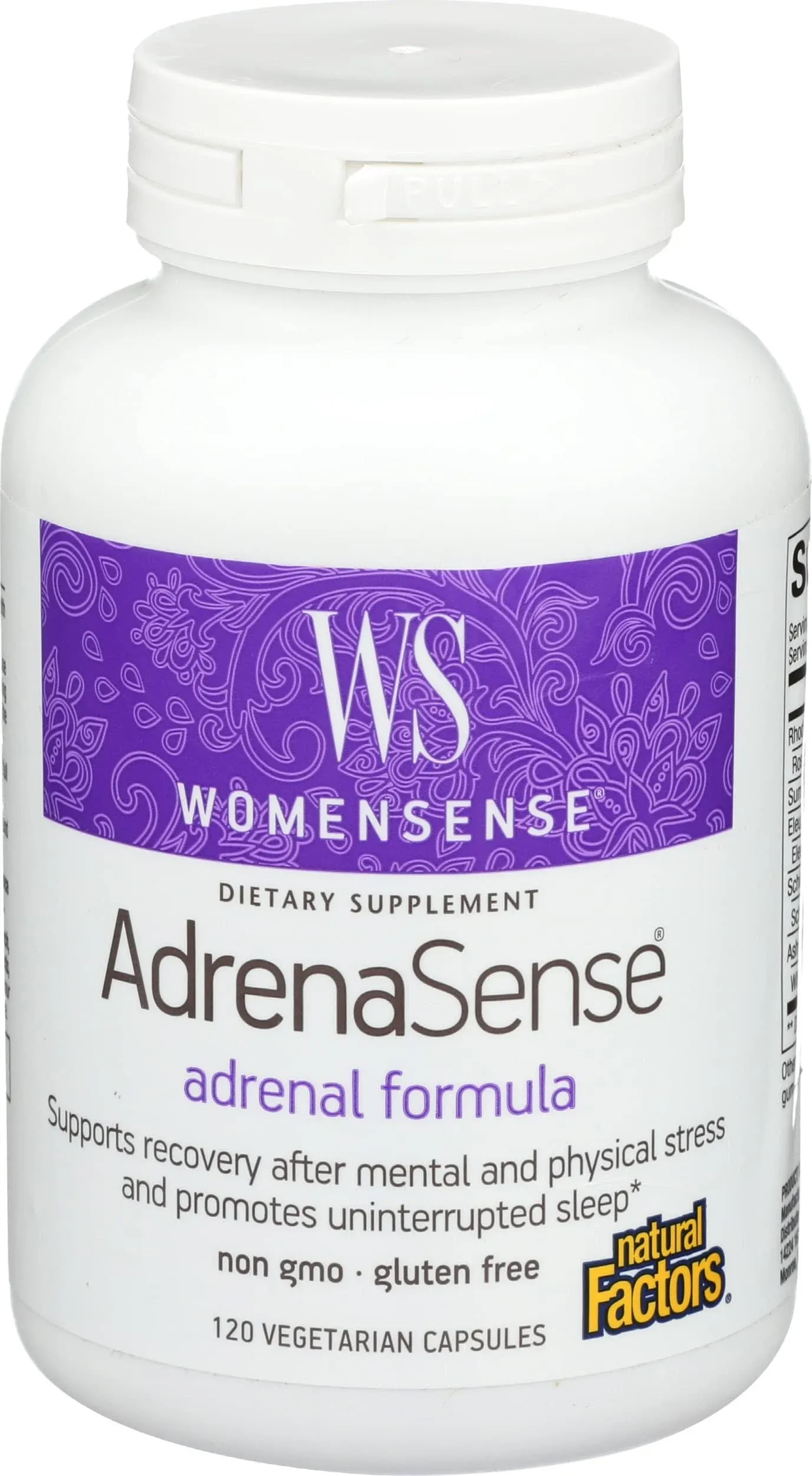 Natural Factors Adrenasense 120 Capsules