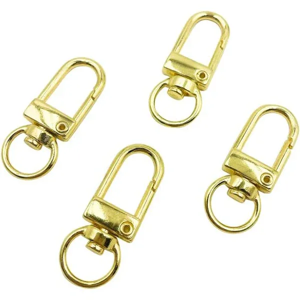 SORTUMOLA 20 Pcs Small Size Metal Lobster Claw Clasps Swivel Lanyards Trigger ...