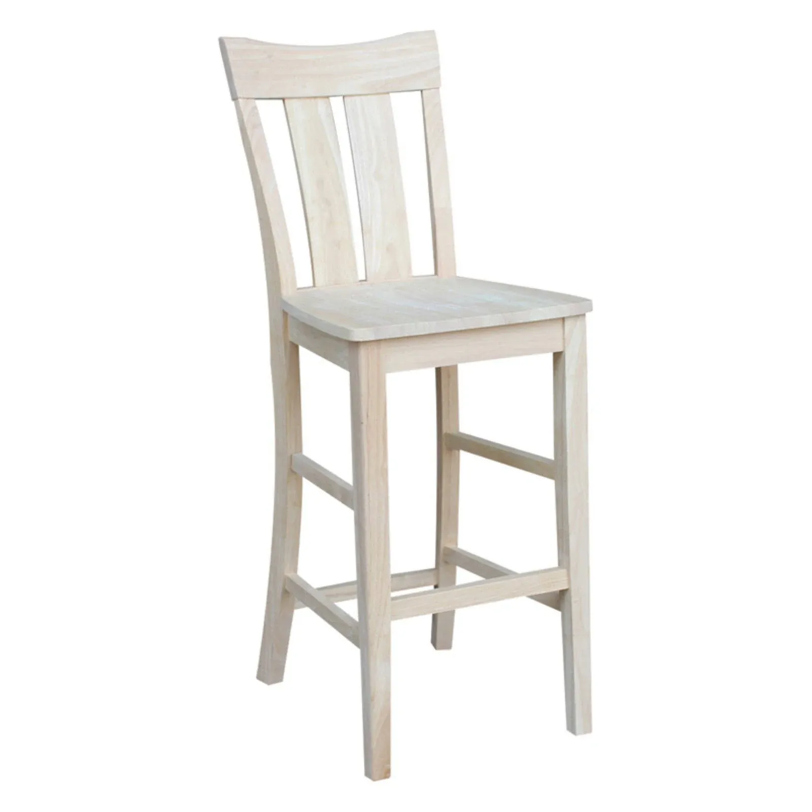 International Concepts Ava 30" Unfinished Bar Stool