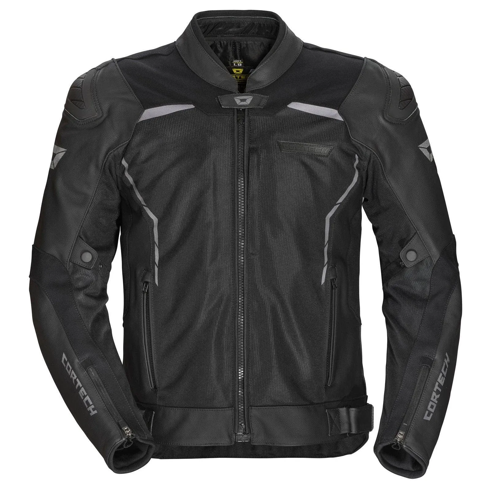 Cortech Vader Leather Jacket Black MED