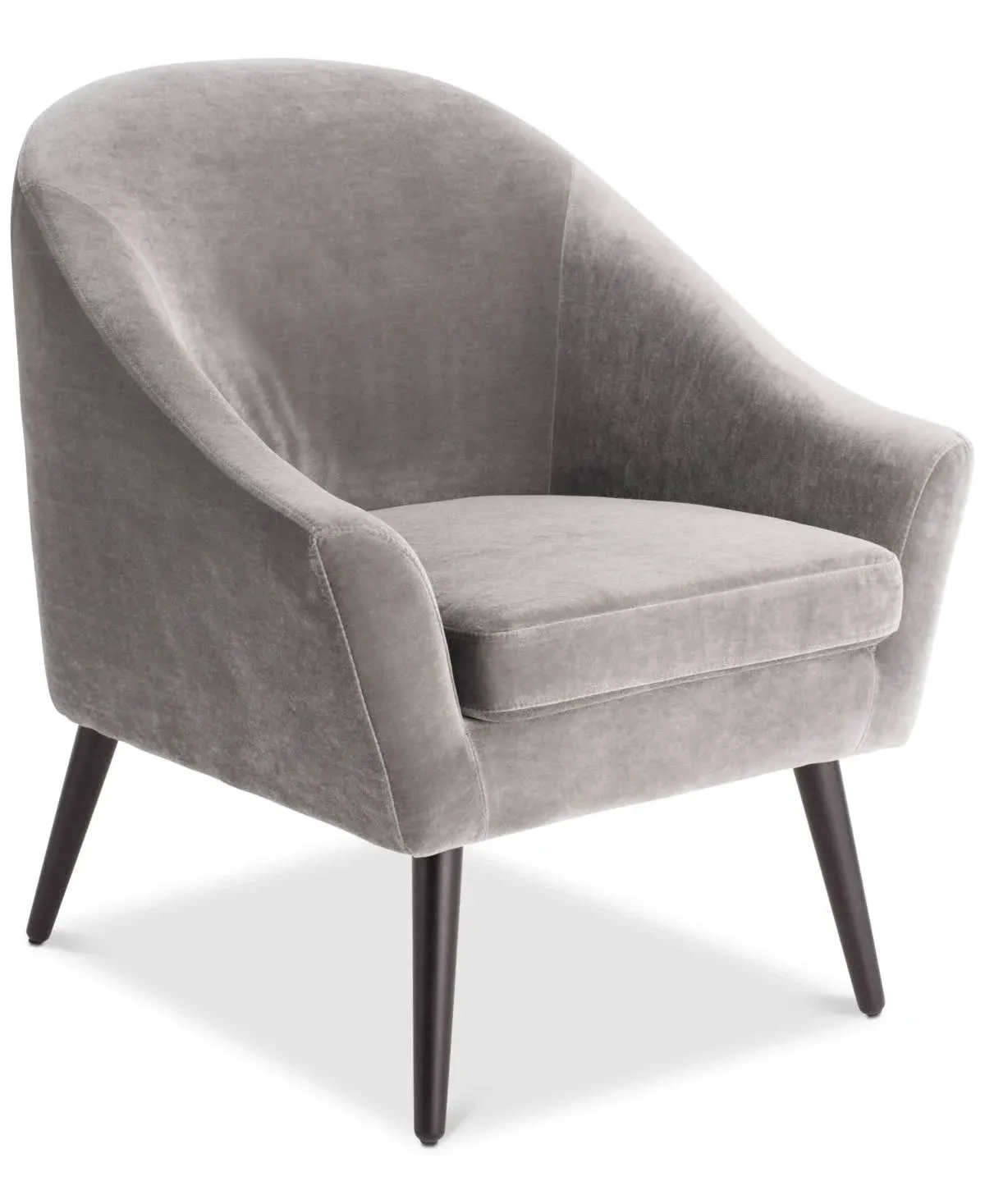 Elle Decor Laurel Accent Arm Chair - Gray