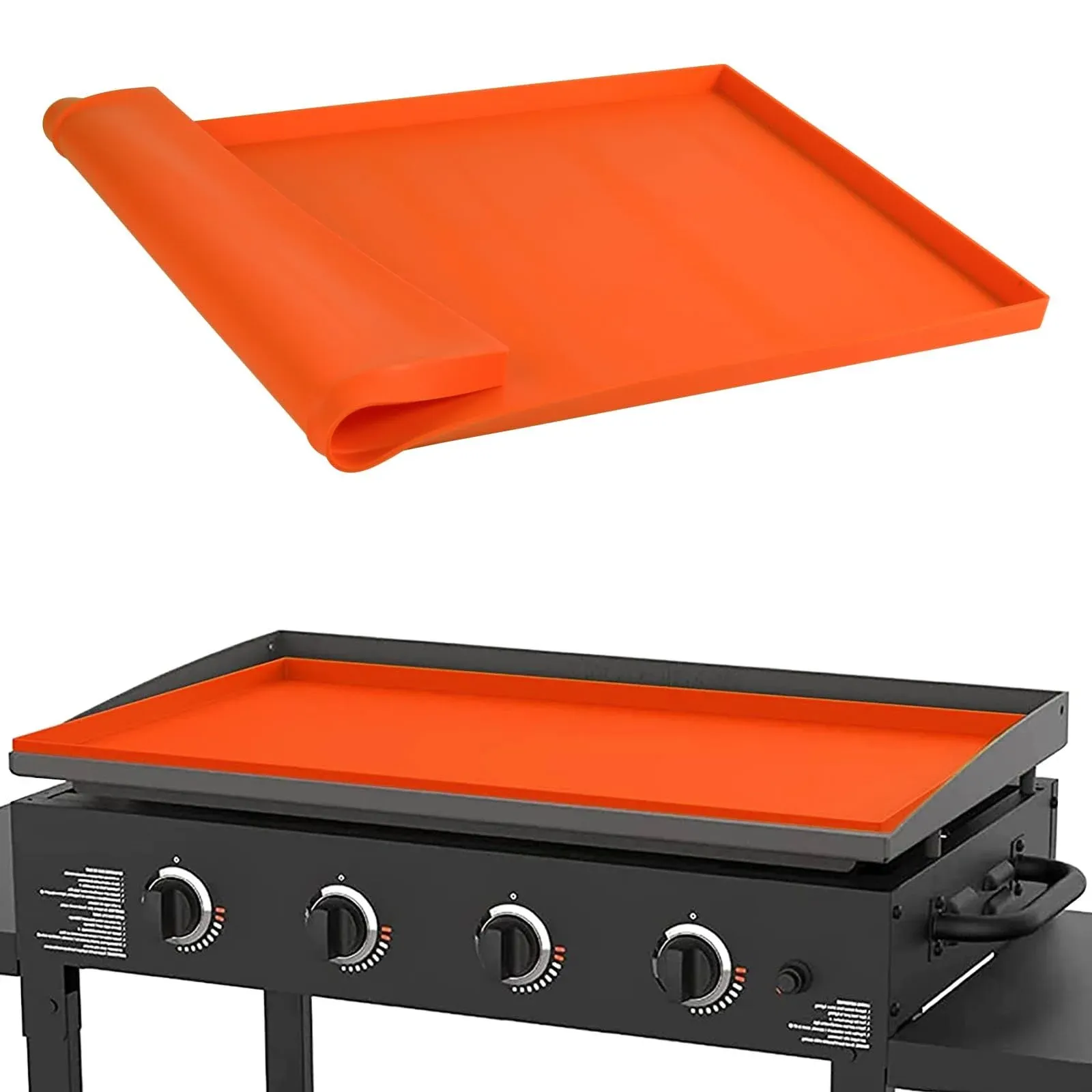 36&#034; Silicone Griddle Mat for Blackstone Griddle Cover Accessories Grill Clean US