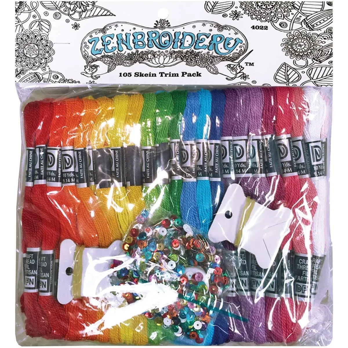 Design Works-zenbroidery Stitching Trim Pack 105-pkg-value Pack