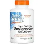 Doctor's Best, High Potency Serrapeptase, 120,000 SPU, 270 Veggie Caps