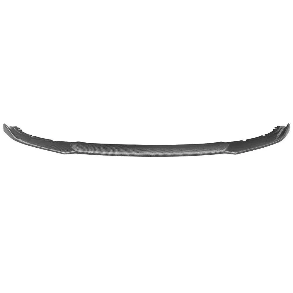 Fits 13-14 Ford Mustang IKON Style Front Bumper Lip Spoiler Carbon Fiber Print