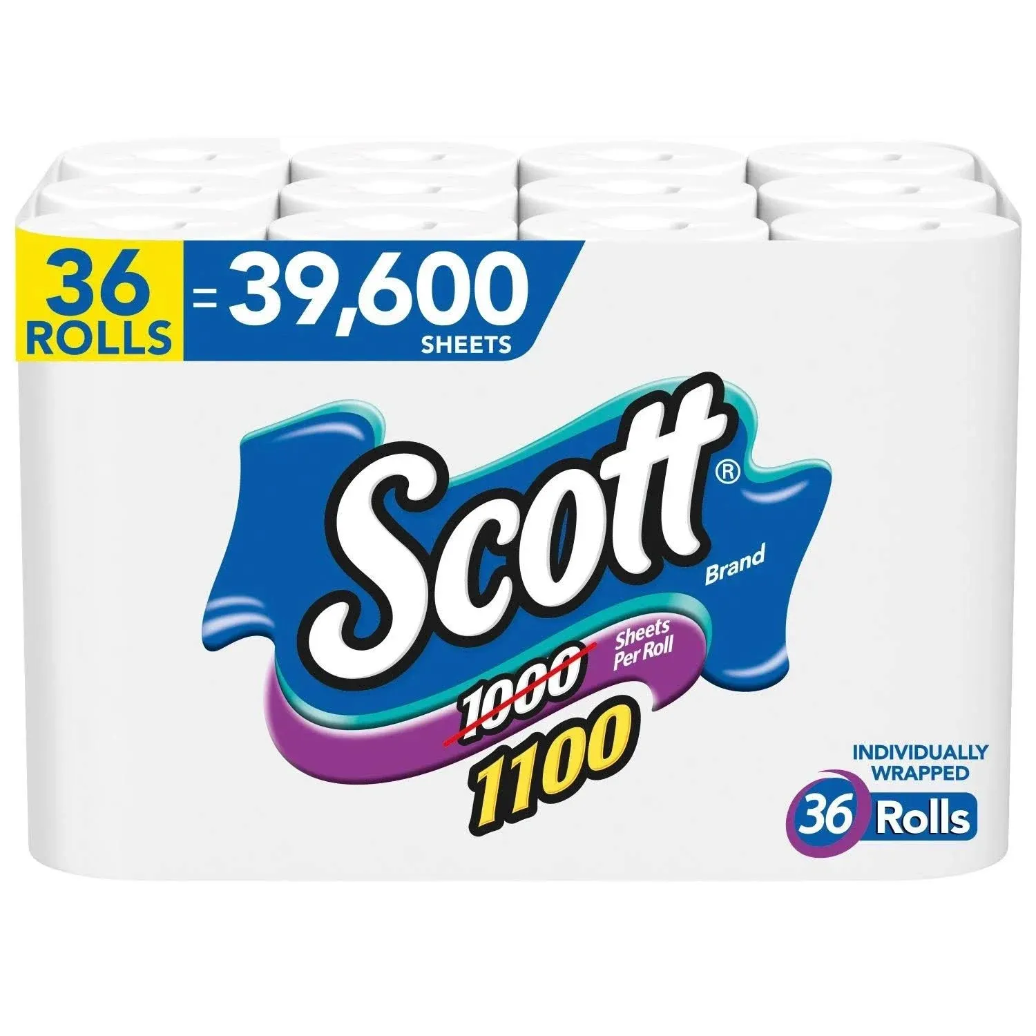 Scott 1100 Unscented Bath Tissue