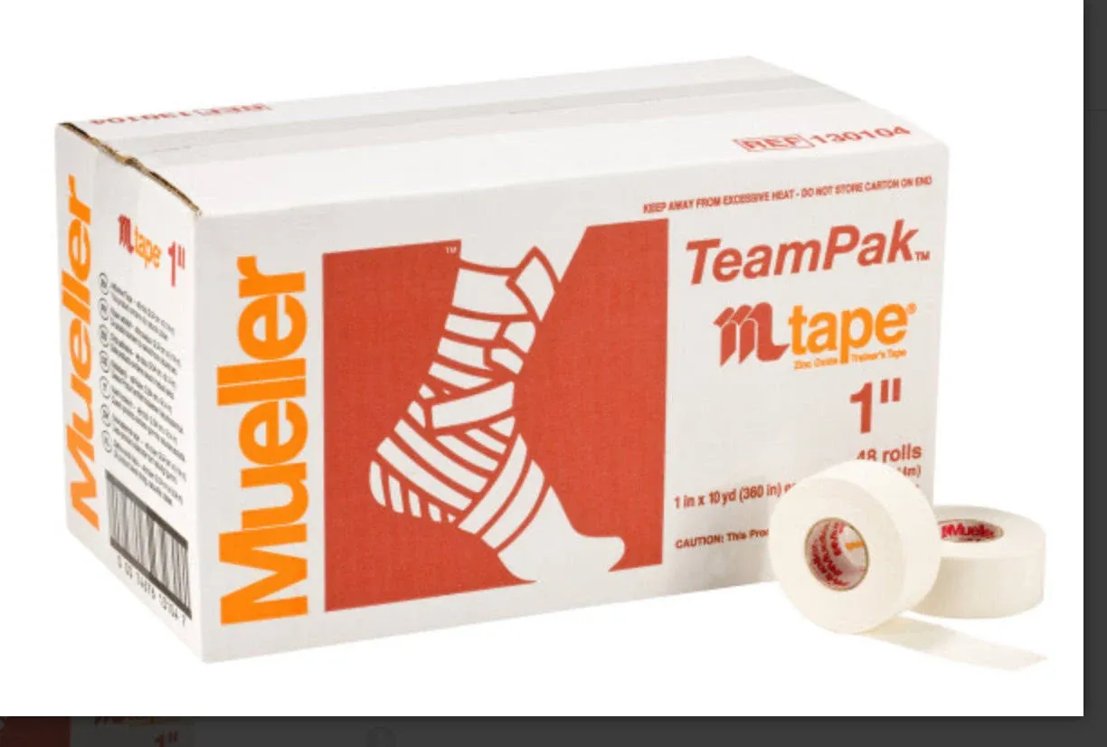 Mueller MTape Athletic Tape - White