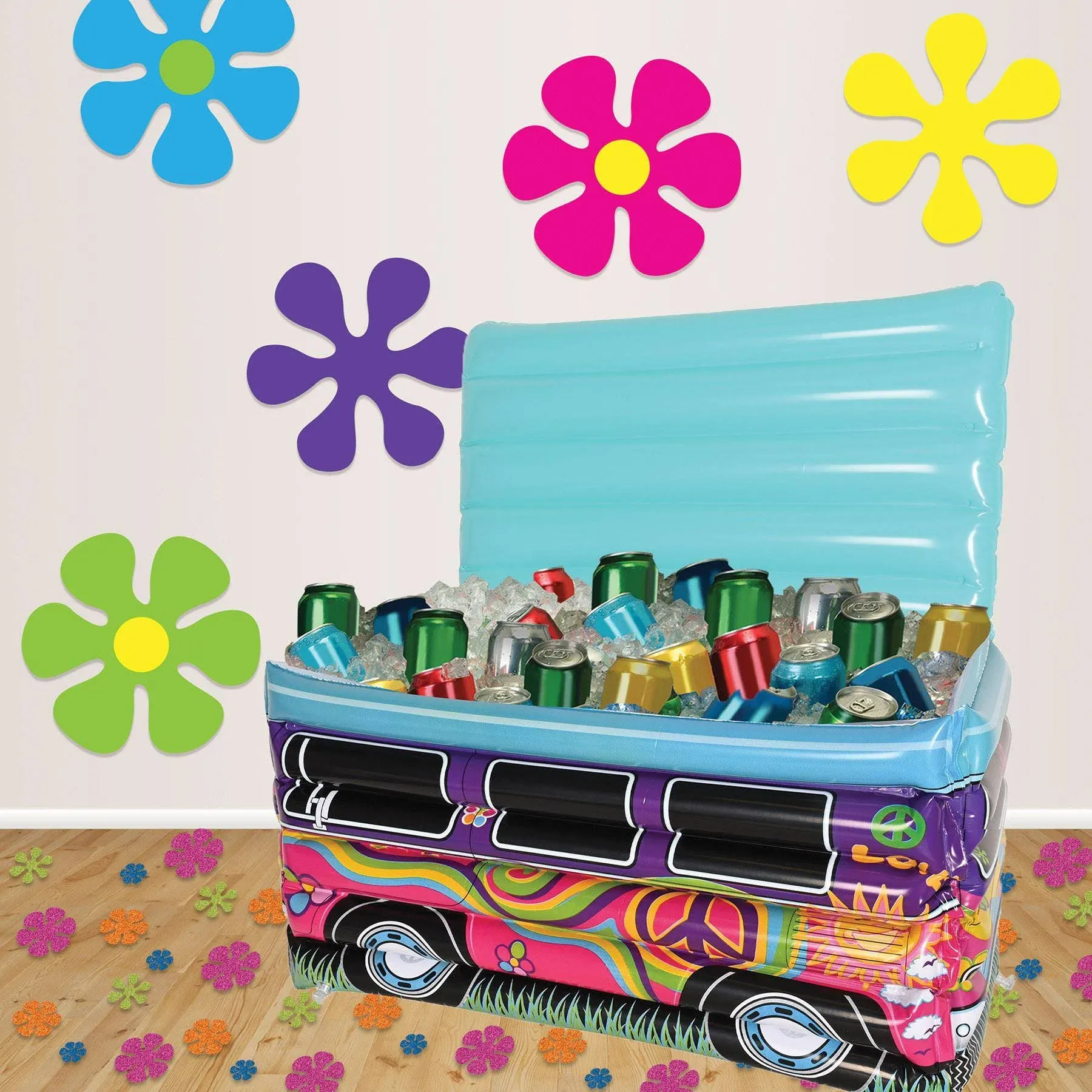 Beistle Inflatable Hippie Bus Cooler