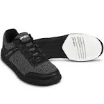 KR Strikeforce Mens Flyer Mesh Black/Steel-Bowling Shoes