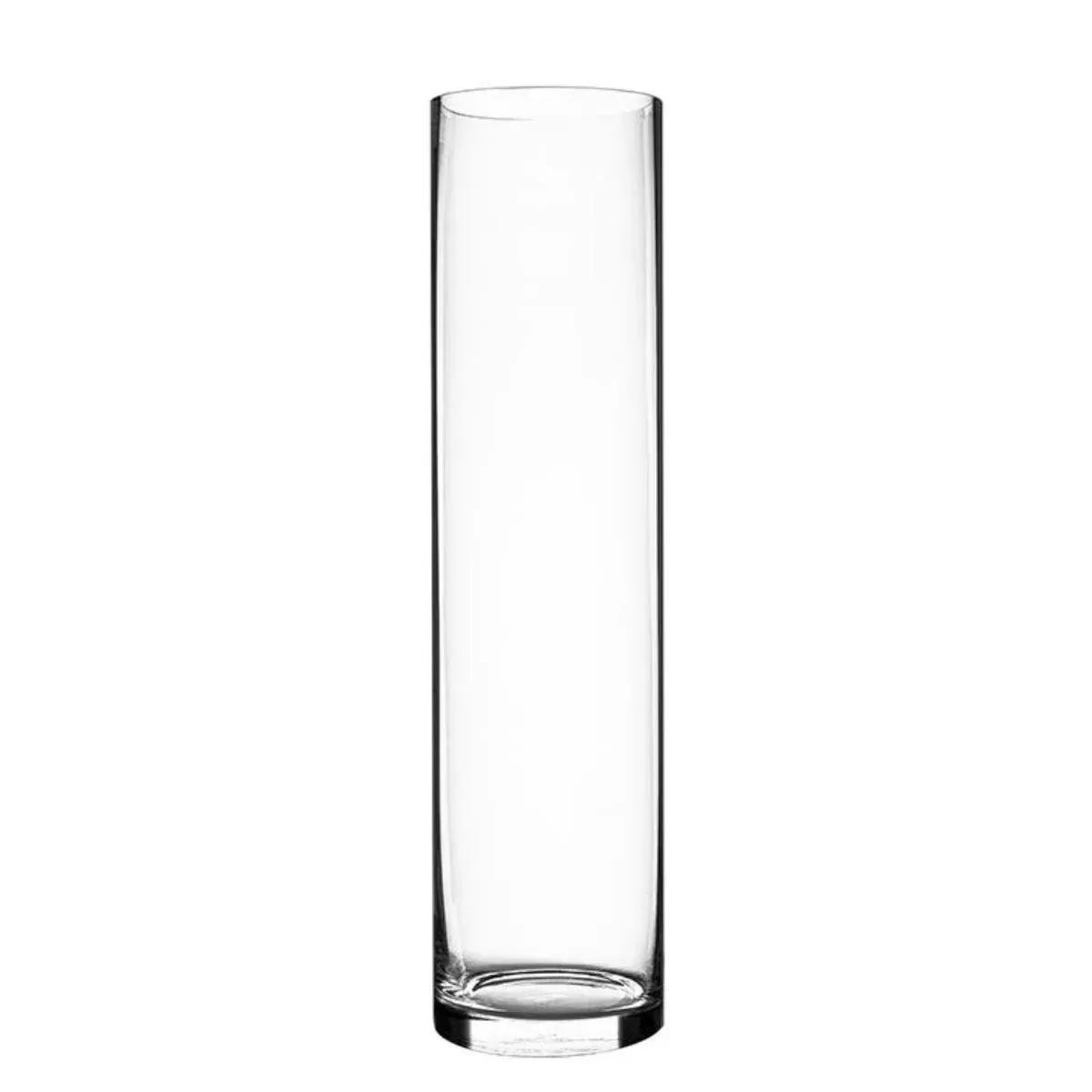 Red Pomegranate Collection 1130-0 26 in. Verre Glass Cylinder Vase