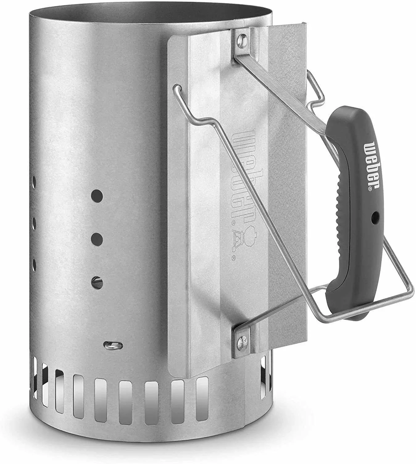 Rapidfire Compact Chimney Starter Compact, Silver 