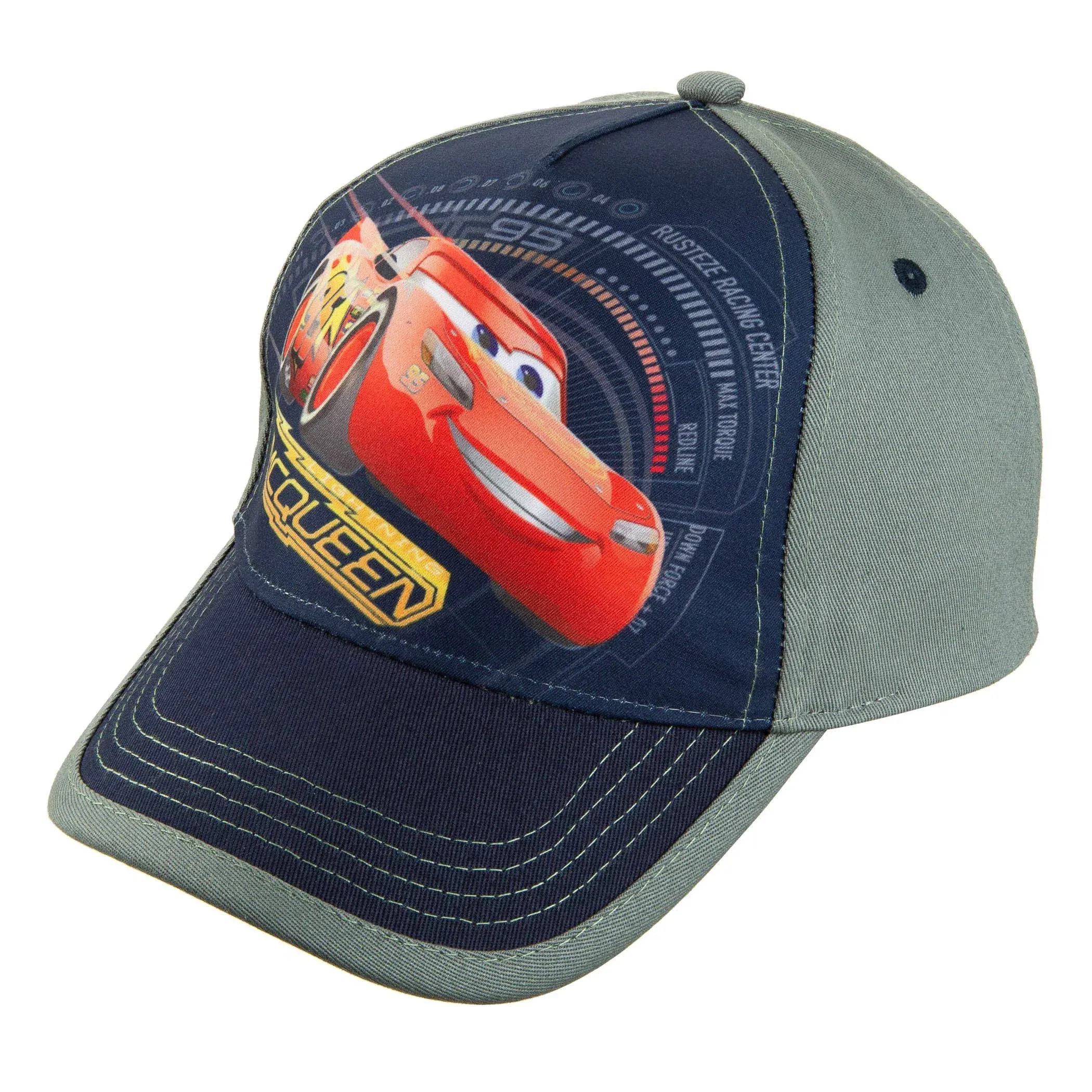 Disney Cars Little Boys Toddler Lightning Mcqueen Baseball Hat, Toddler Unisex, Black