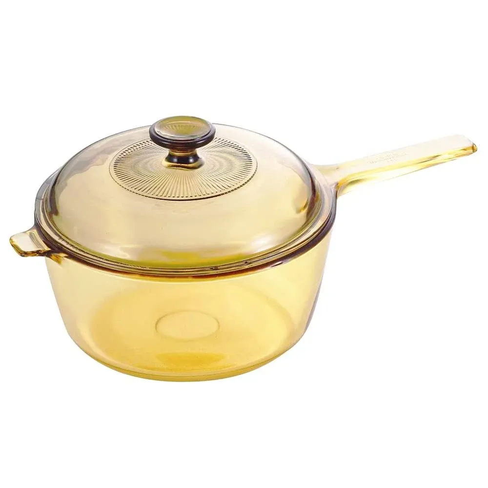 Visions CP-8693 Sauce Pan, 0.6 Gal (2.5 L)