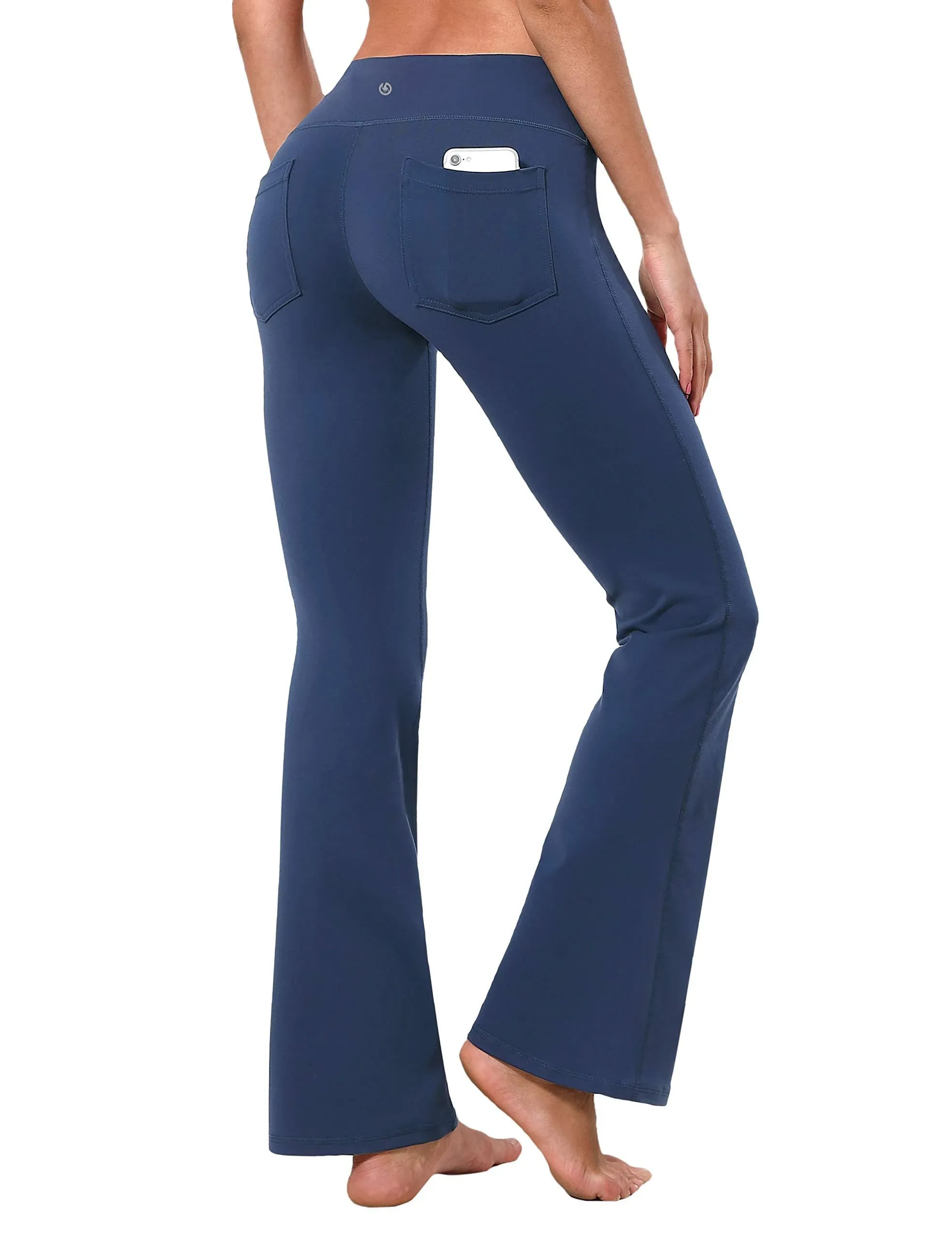 BUBBLELIME 29313335 4 Styles Womens Bootcut Yoga Pants Tummy Control - Back ...