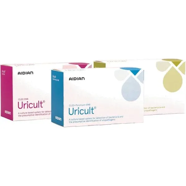 Lifesign 983836-BX Uricult Cled & EMB Urinary Tract Infection Detection In-Office ...