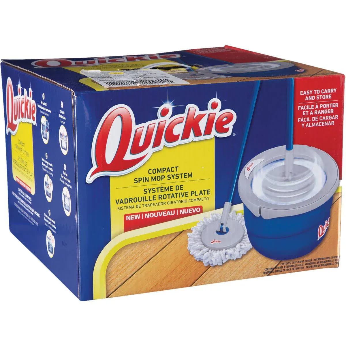 Quickie Mop Spin Compact Blue