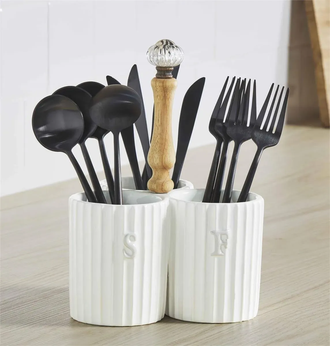 Mud Pie Door Knob Utensil Holder