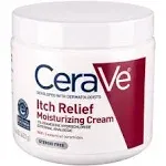 Cerave Moisturizing Cream, Itch Relief - 16 oz