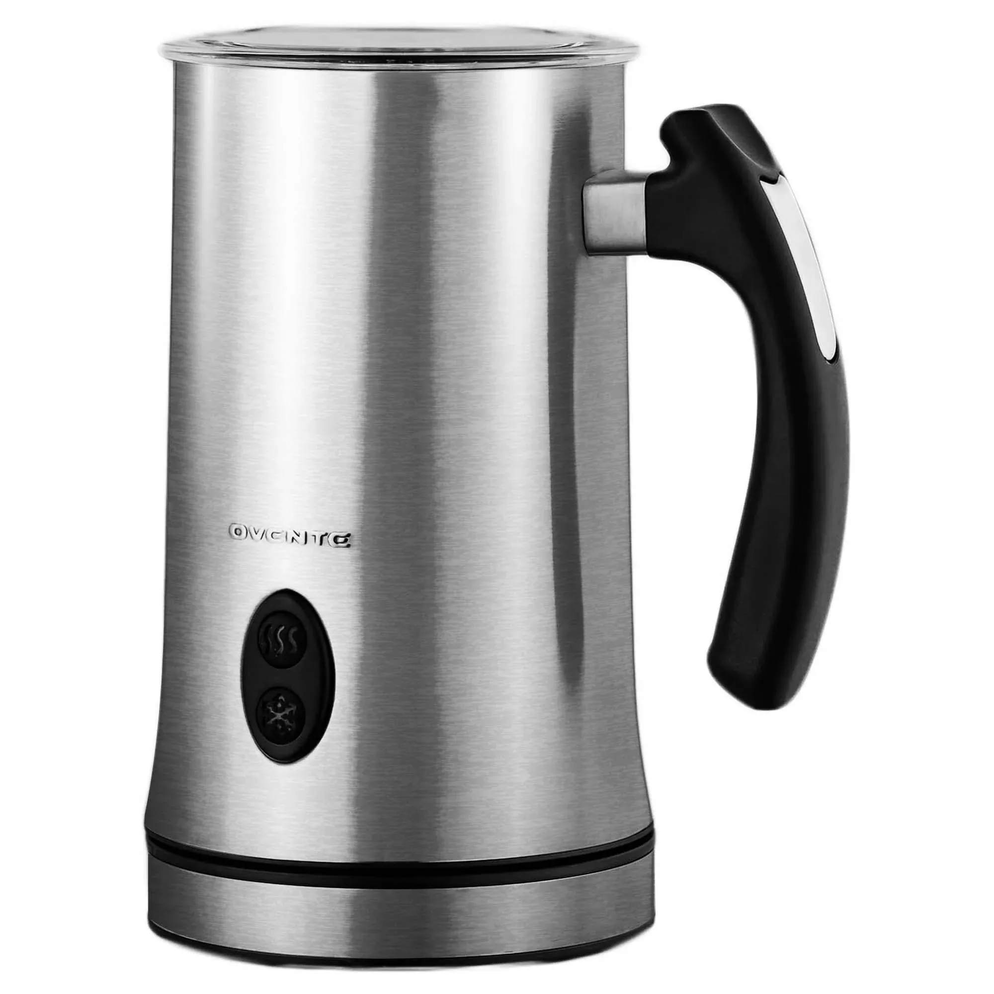 Ovente Electric Double Wall Insulated Milk Frother, Silver FR4810BR