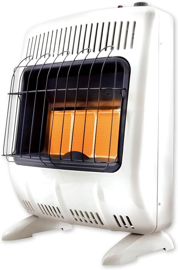 20,000 BTU Vent Free Radiant Dual Fuel Heater