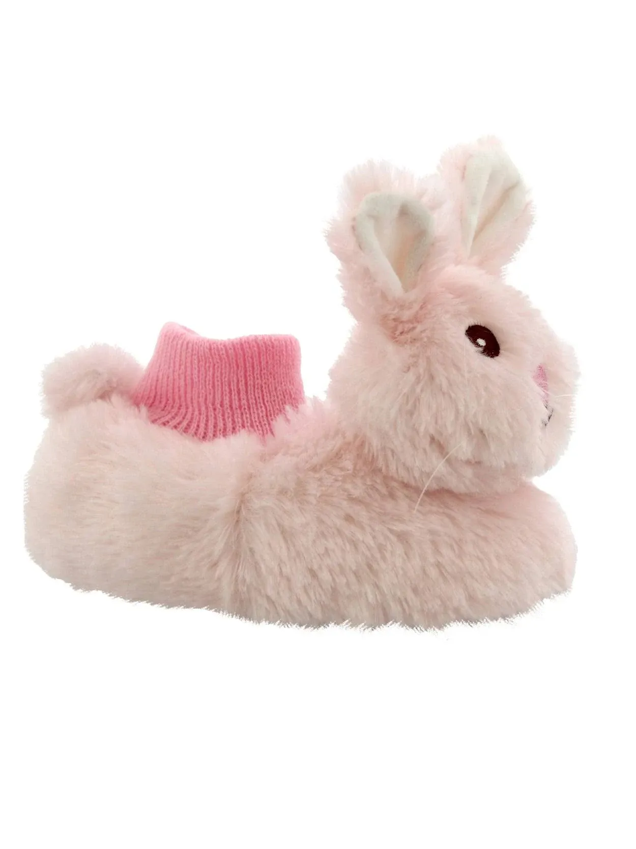 Yankee Toy Box Plush Animal Sock Top Slippers