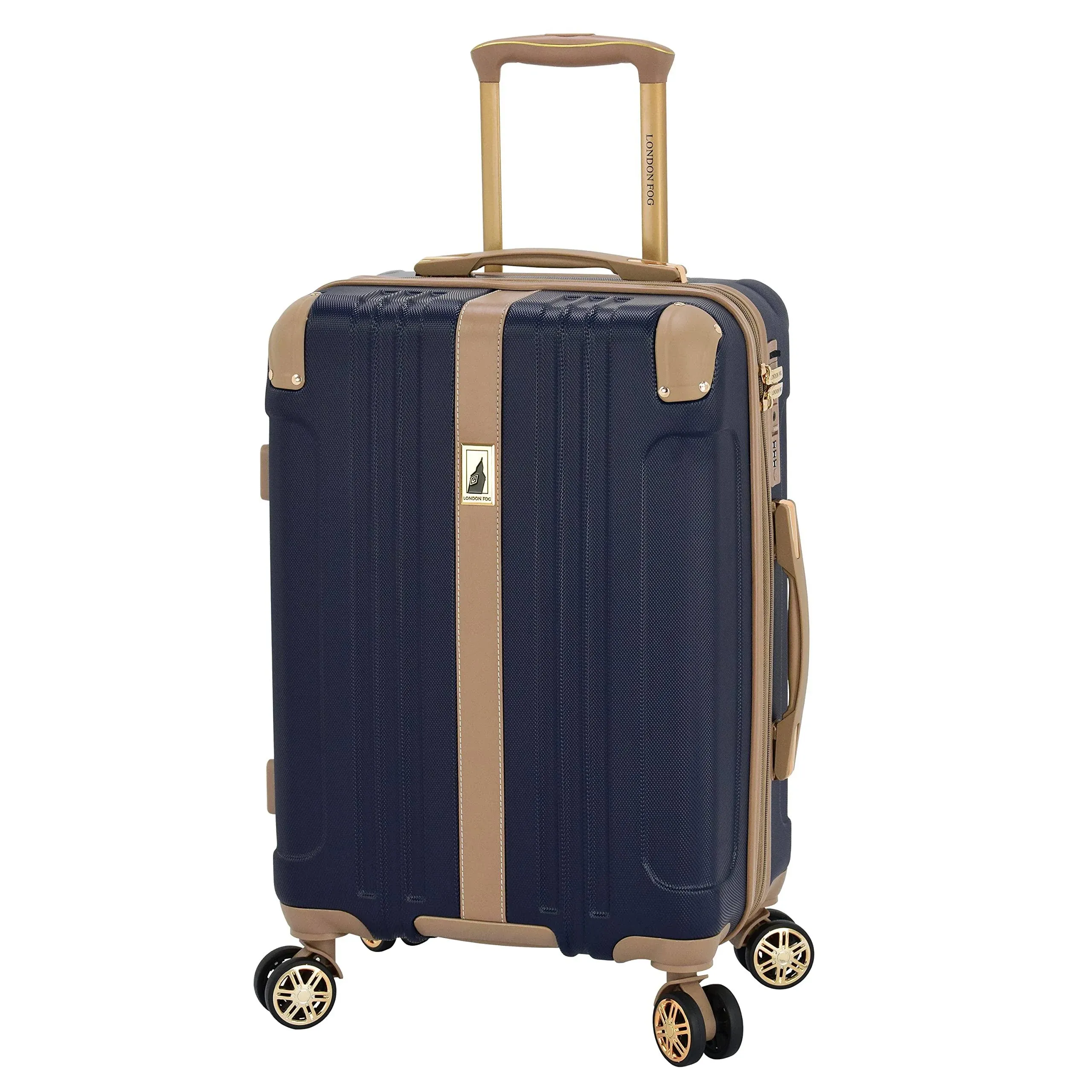 London Fog Northbridge - Spinner extensible de 24 pulgadas, color bronce, 24 pulgadas, bronce, London Fog Northbridge 24" Expandible Hardside Spinner Bronce