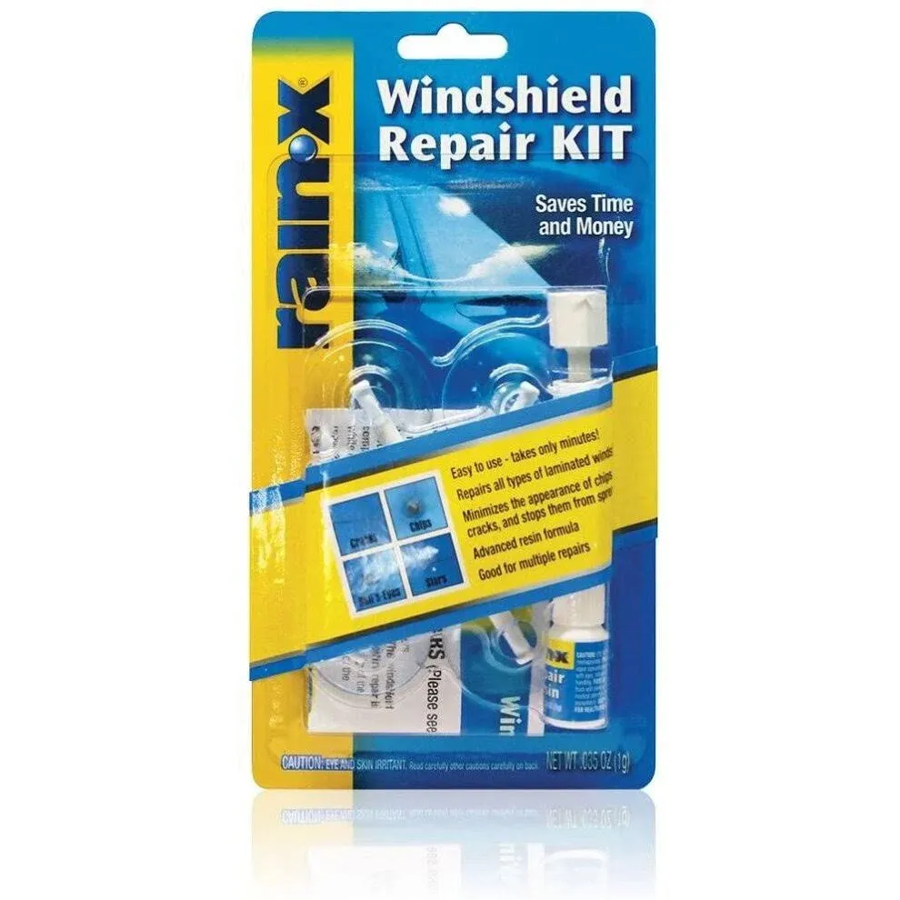 RainX Fix a Windshield Do it Yourself Windshield Repair Kit, for Chips, Cracks, Bulll's-Eyes and Stars