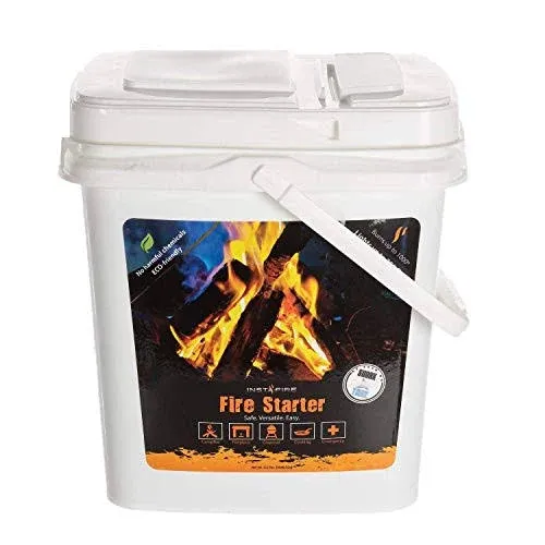 Instafire Ecofriendly Granulated Bulk Fire Starter 2gallon Bucket