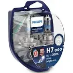 Philips RacingVision GT200 H7 Headlight Bulb +200% Twin Set