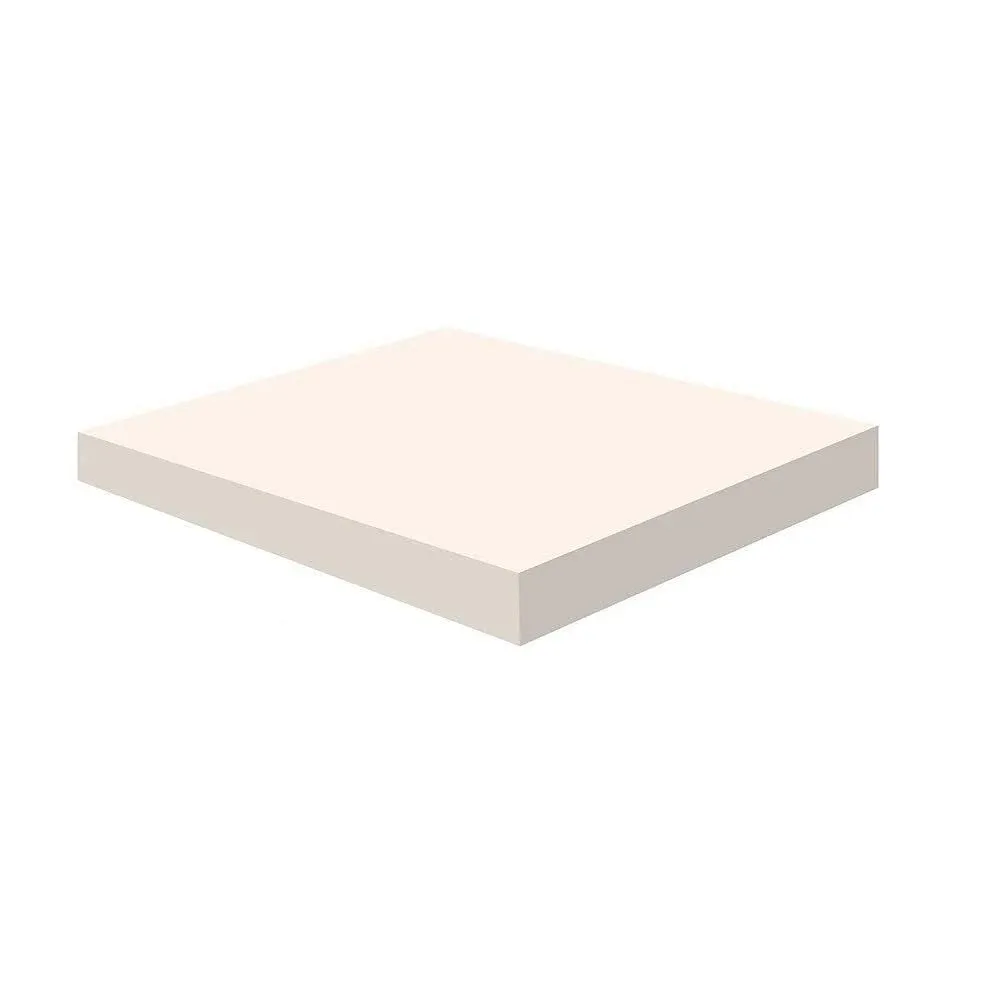 Upholstery Visco Memory Foam Square Sheet - 1&#034;Hx27W&#034;x27L&#034;, 3.5 lb High Density