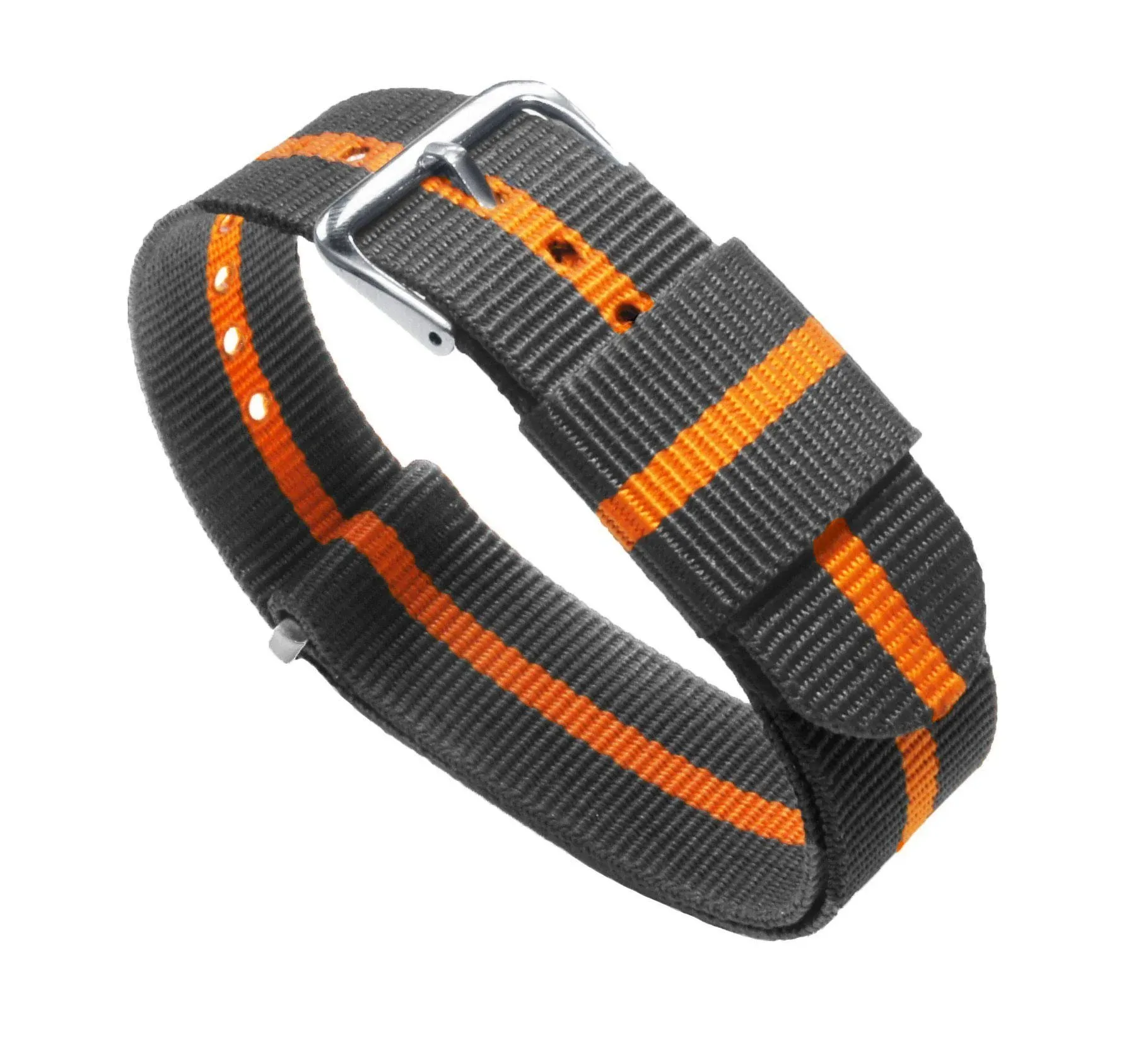 Smoke & Pumpkin | Nylon NATO® Style by Barton Watch Bands