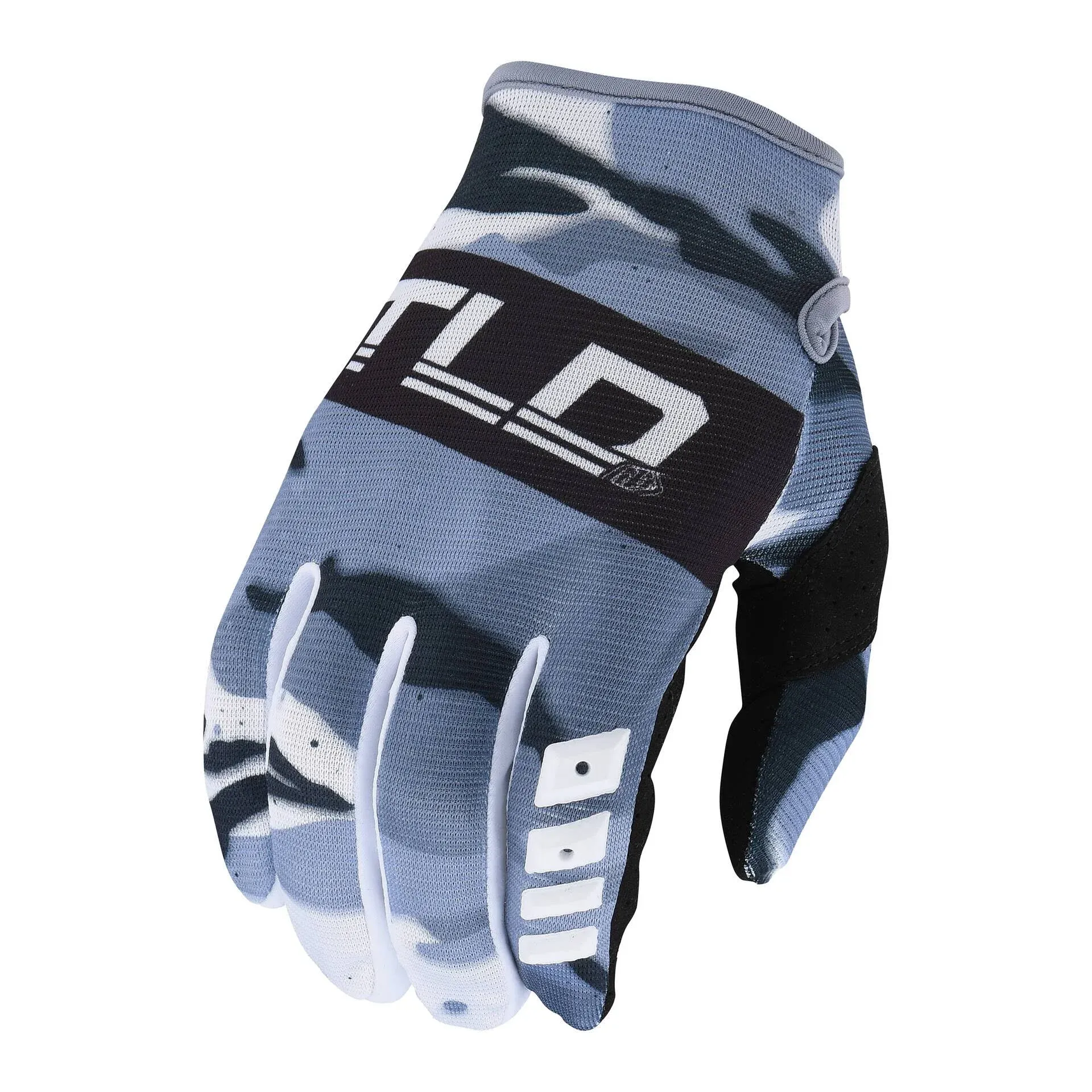 Troy Lee Designs GP Camo Gray Gloves-Medium