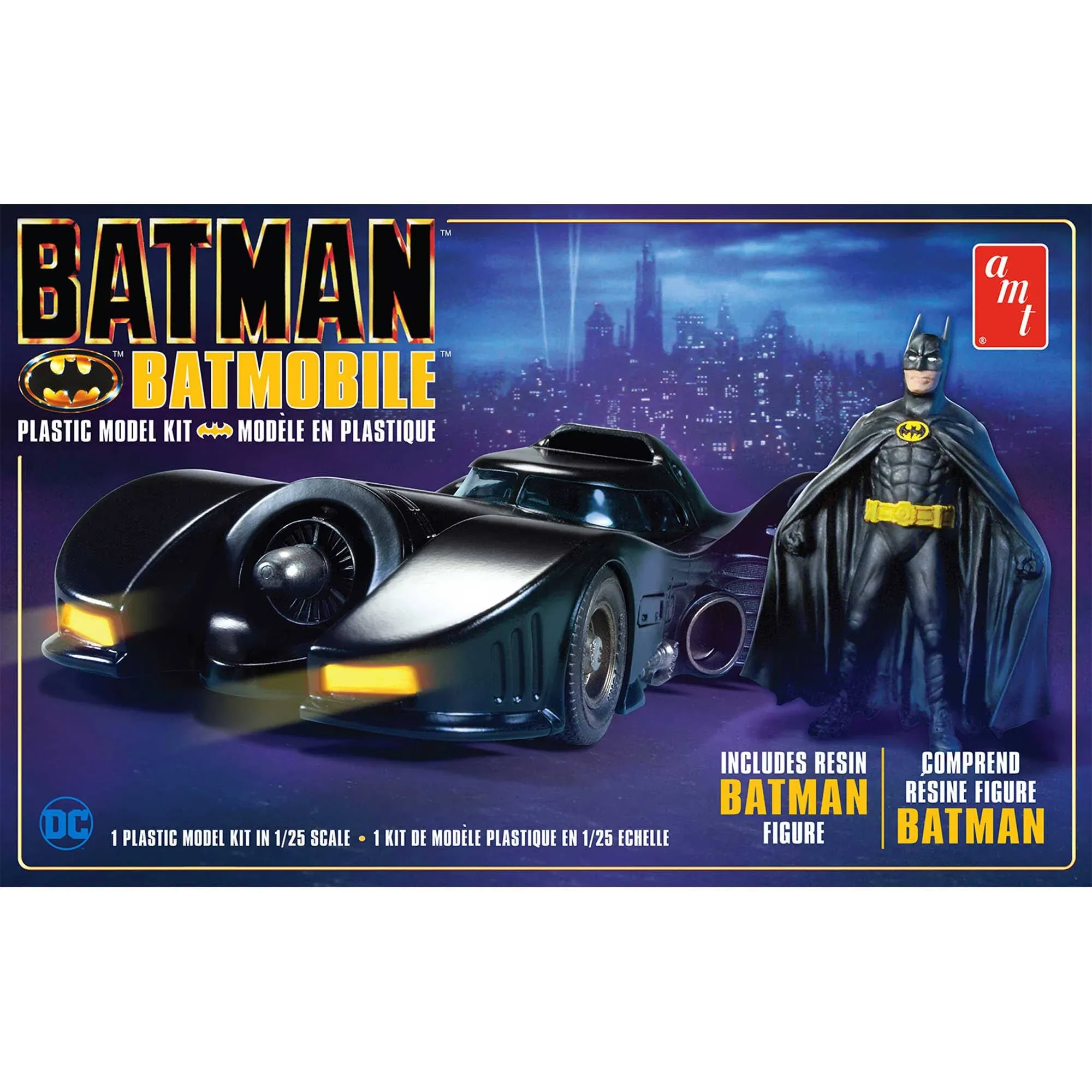 AMT 1/25 89 Batmobile/Batm<wbr/>an Fig AMT1107