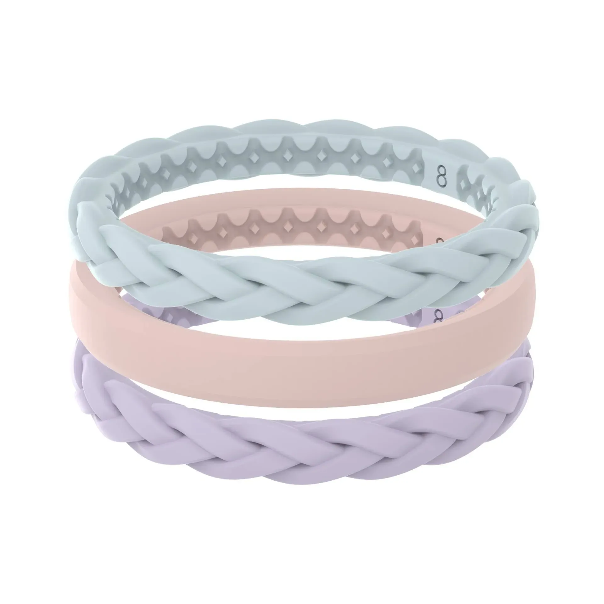 Groove Life Pastel Sky - Women's Stackable Silicone Ring