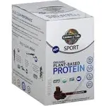 Garden of Life Sport Organic Plant-Based Protein - BCAA Amino Acid Protein Powder, Chocolate, 1.6 Ounce, Pack of 12