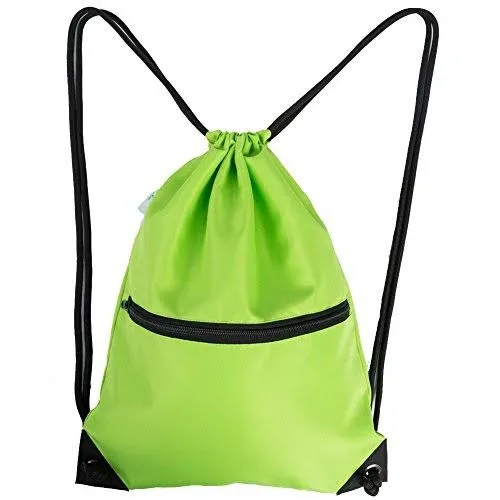 HOLYLUCK Drawstring Backpack Bag Sport Gym Sackpack