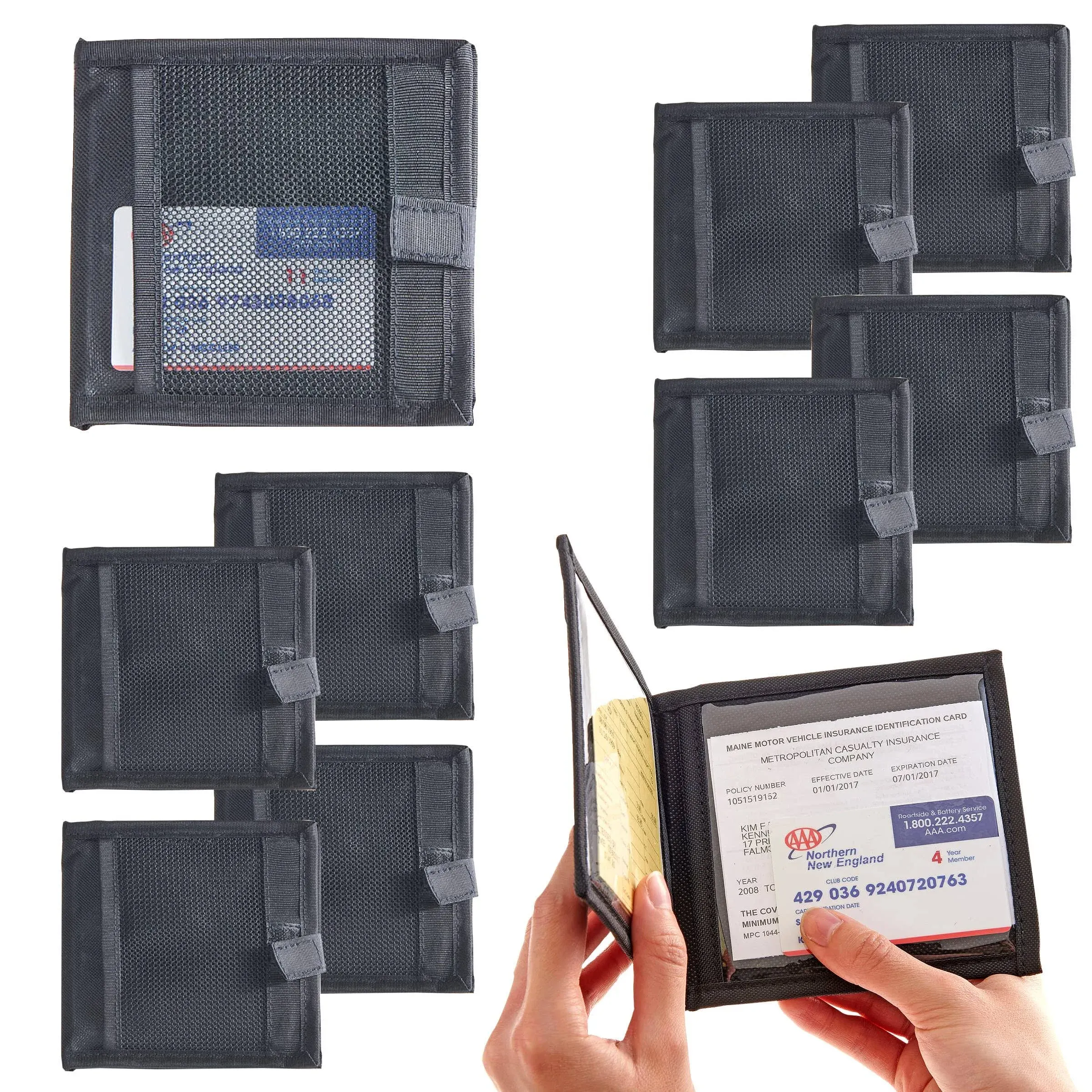 High Road 10-Pack Car Sun Visor Registration and Insurance Card Holder