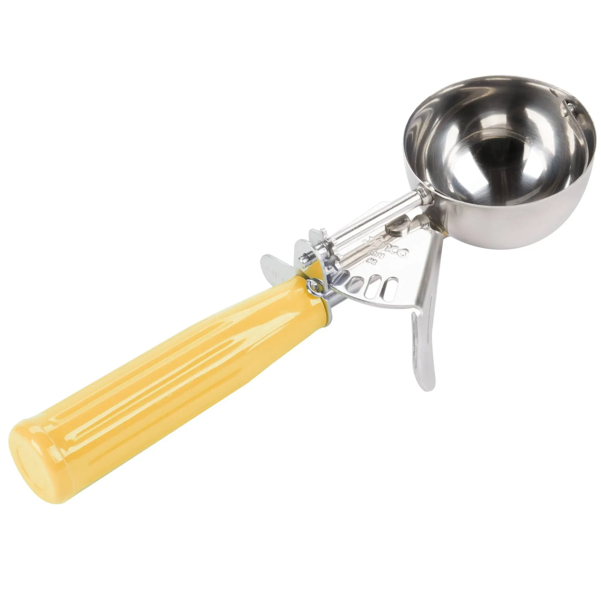 Thunder Group SLDS020 1 5/8 oz Ice Cream Disher, Yellow