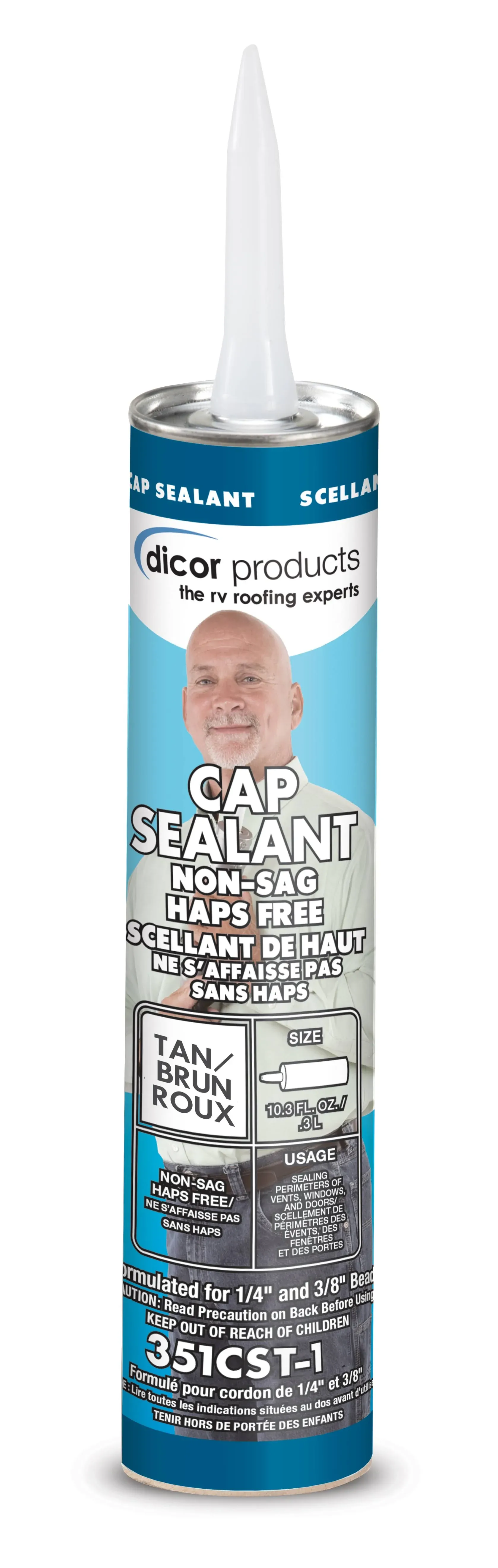 Dicor 351CST-1 Cap Sealant Tan