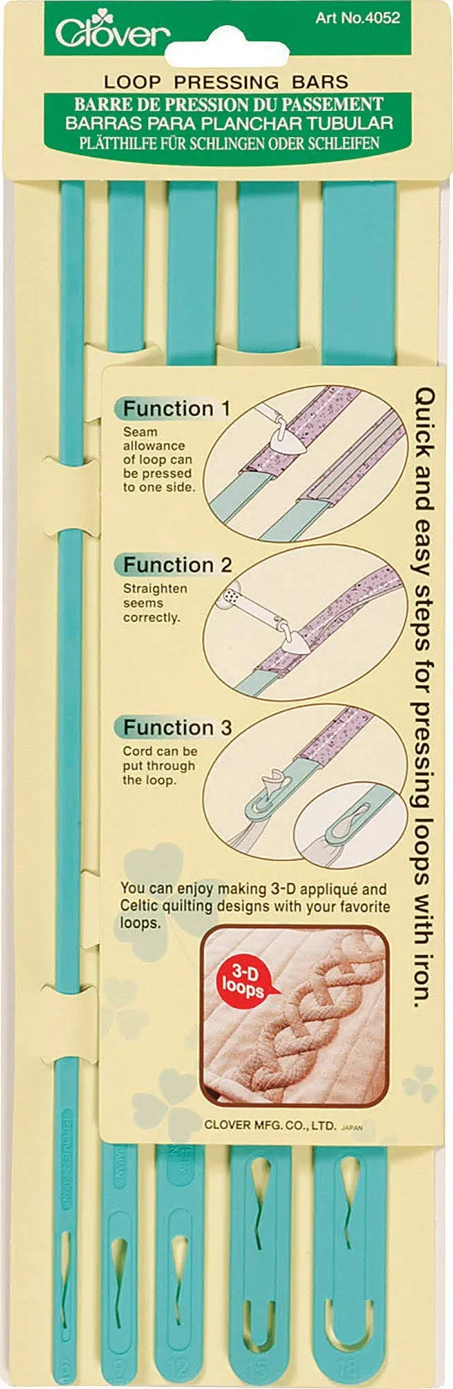 Clover Loop Pressing Bars