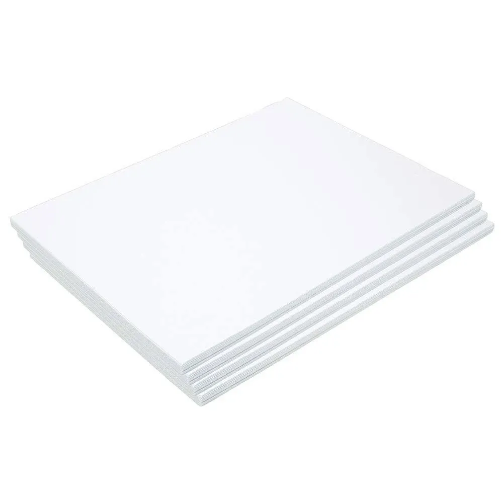 Colorations White Heavy Weight Construction Paper - 500 Sheets, 9 Inches x 12 Inches