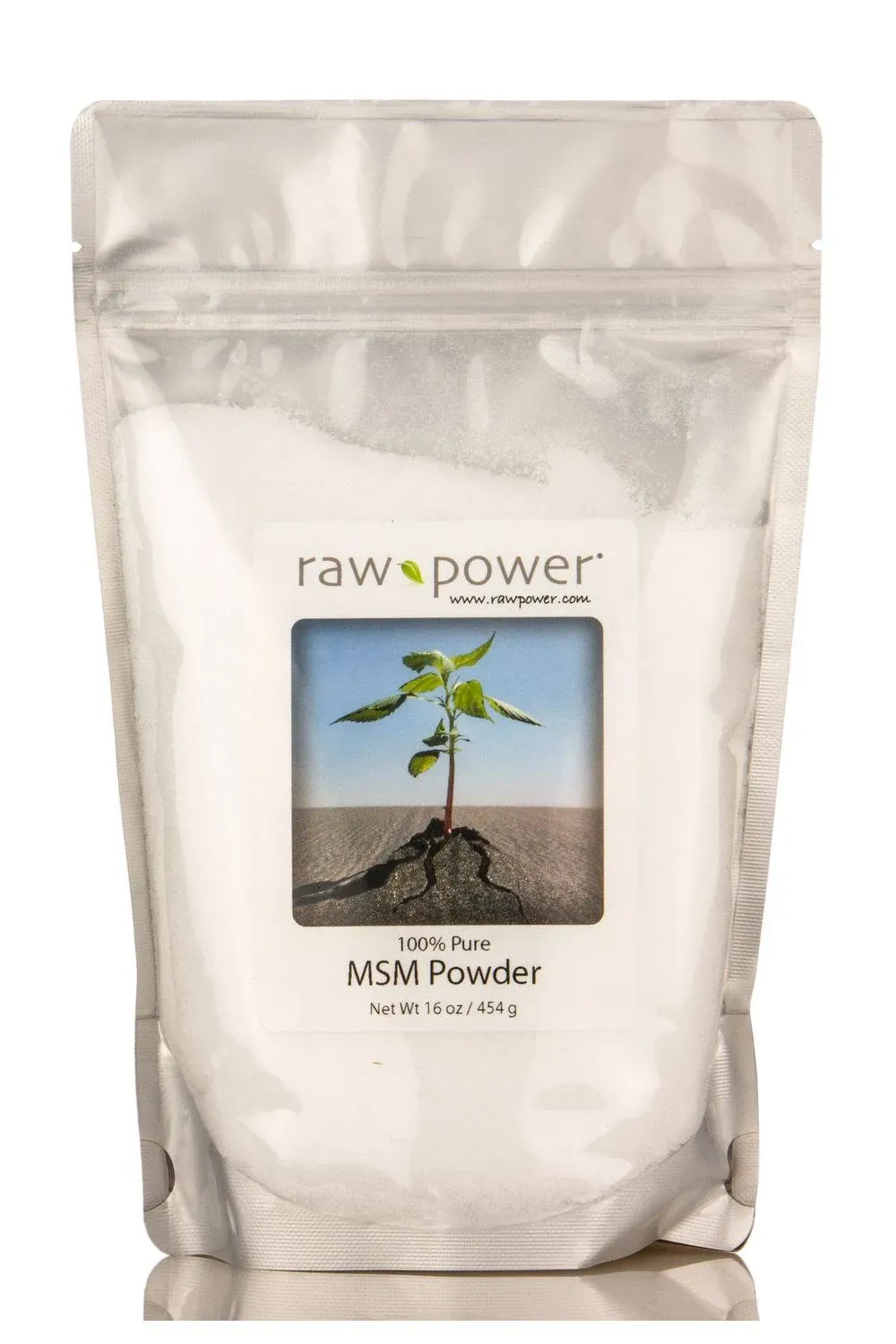 Raw Power MSM Powder 100% Pure, 16 oz