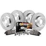 Power Stop K6405-36 - Front and Rear Z36 Truck & Tow Brake Kit