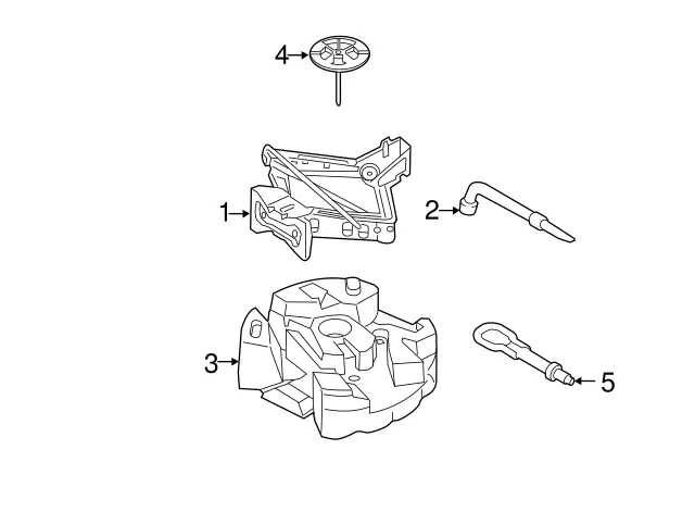 6M2Z17A954A Front Rear Recovery Tow Hook For 2013-2021 Ford Escape Mustang Edge